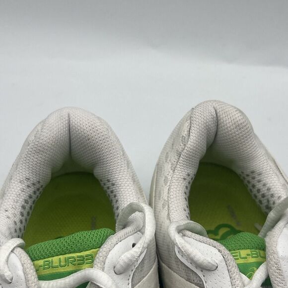 Asics Gel Blur 33 Women's Size 8 White Green Athletic Running Shoes T1H8N - Picture 11 of 12